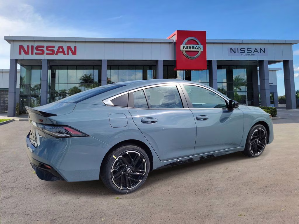 2026 Atlantic Gray Metallic Nissan Sentra SR FWD Sedan