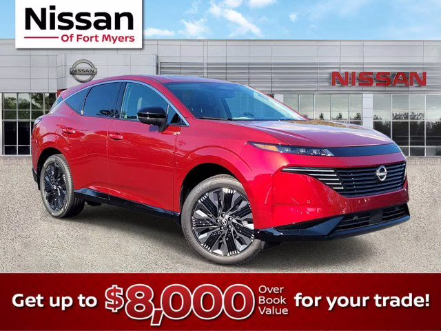 2026 Scarlet Ember Tintcoat Nissan Murano Platinum AWD SUV