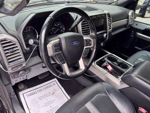 2018 Shadow Black Ford Super Duty F-450 DRW Platinum 4X4 Truck