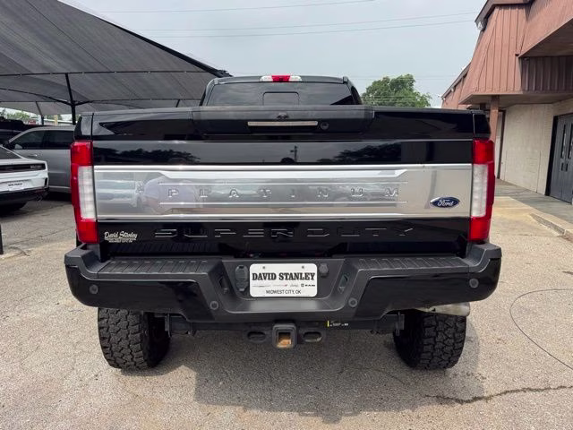 2018 Shadow Black Ford Super Duty F-450 DRW Platinum 4X4 Truck