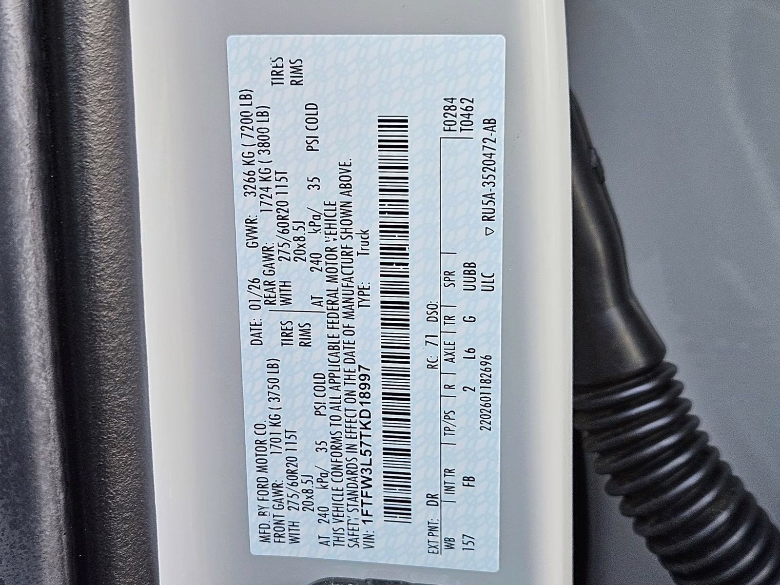 2026 Avalanche Ford F-150 STX 4X4 Truck