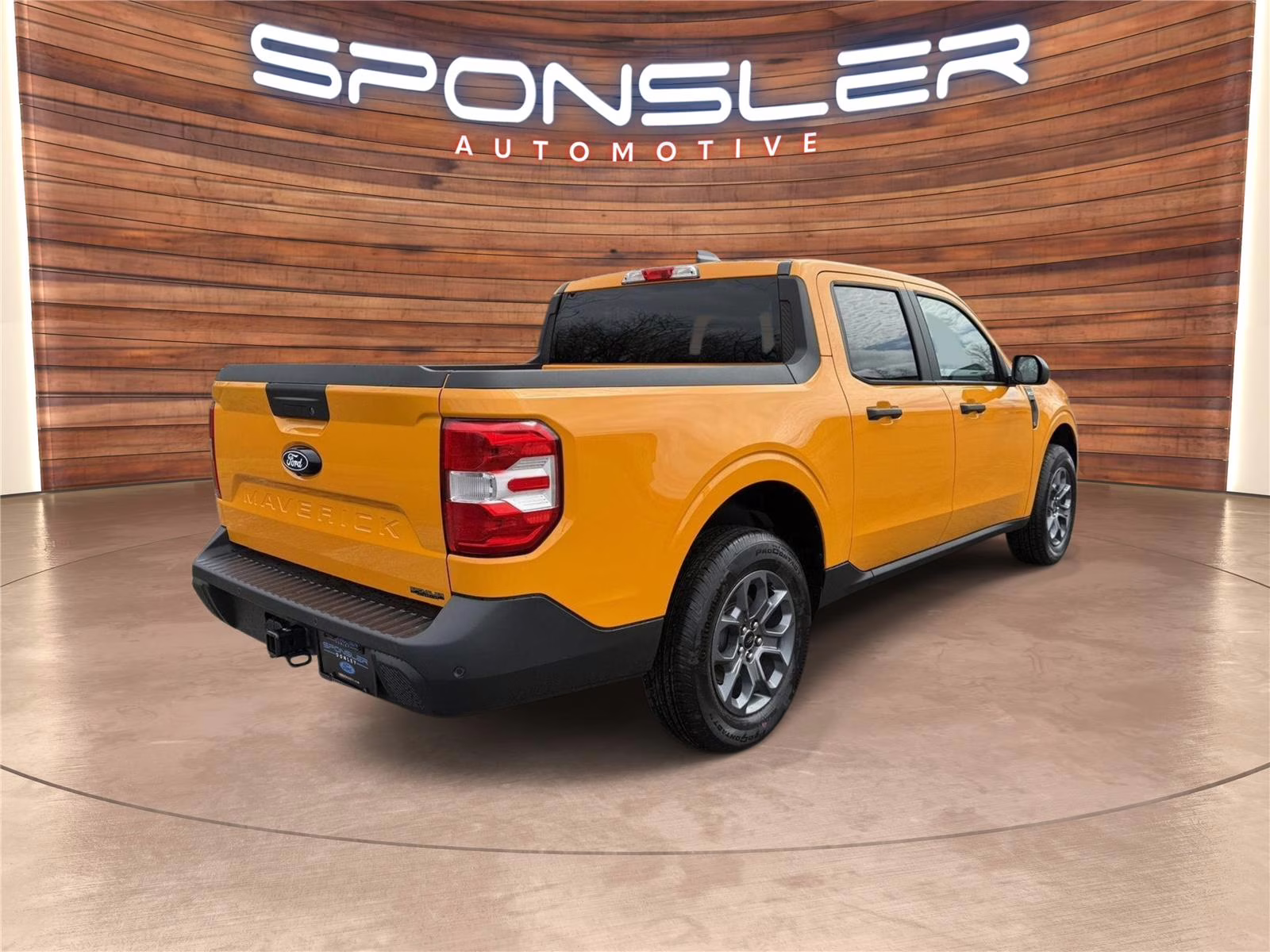 2026 ORANGE FURY METALLIC Ford Maverick XLT AWD Truck