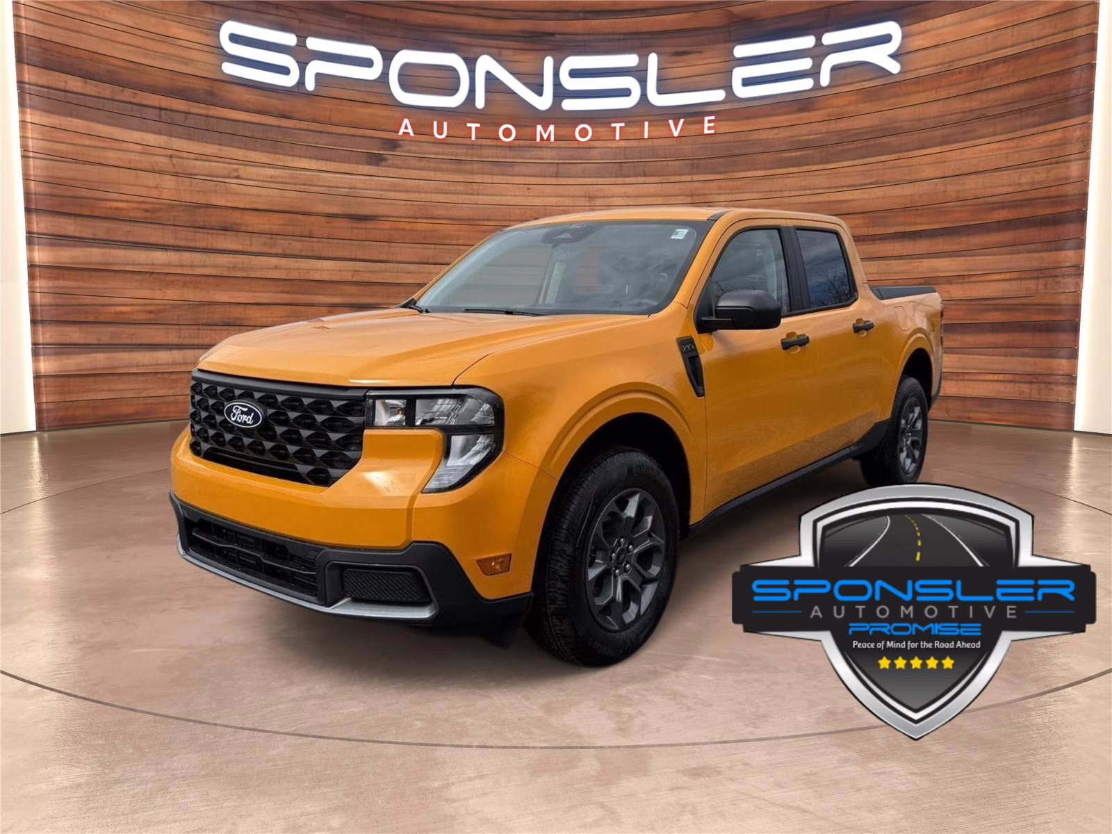 2026 ORANGE FURY METALLIC Ford Maverick XLT AWD Truck