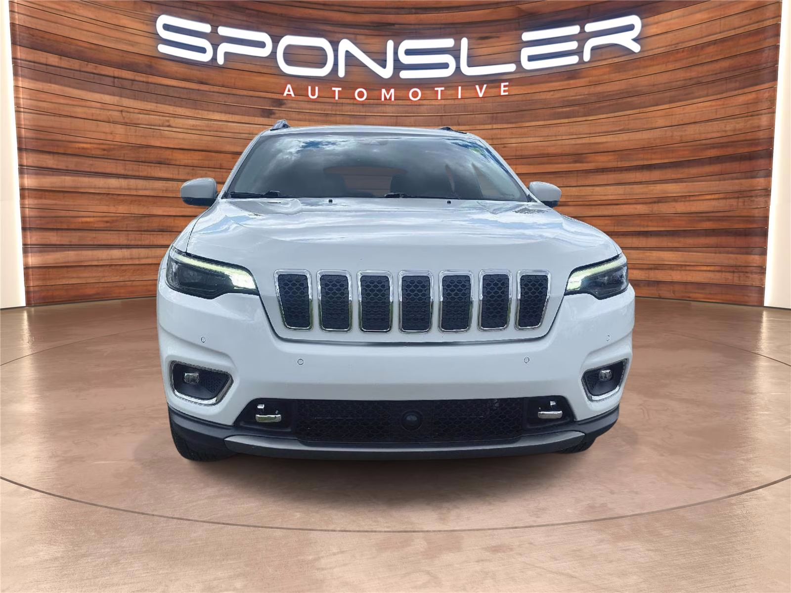 2021 Bright White Clearcoat Jeep Cherokee Limited 4X4 SUV