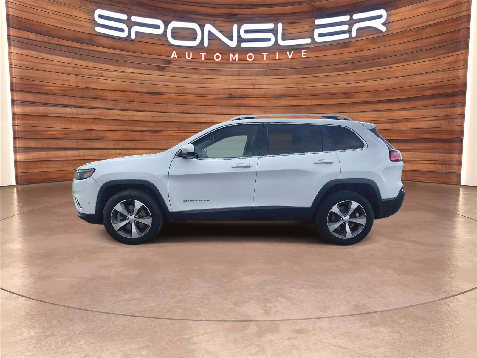 2021 Bright White Clearcoat Jeep Cherokee Limited 4X4 SUV