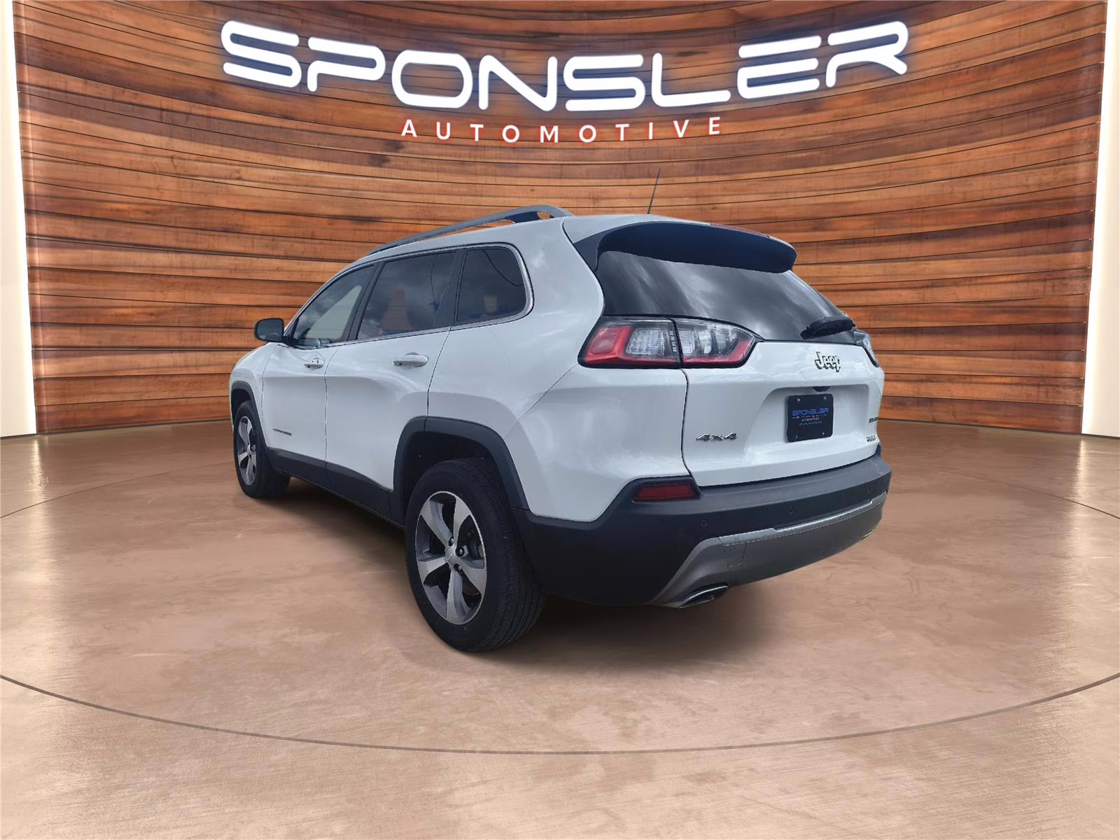 2021 Bright White Clearcoat Jeep Cherokee Limited 4X4 SUV