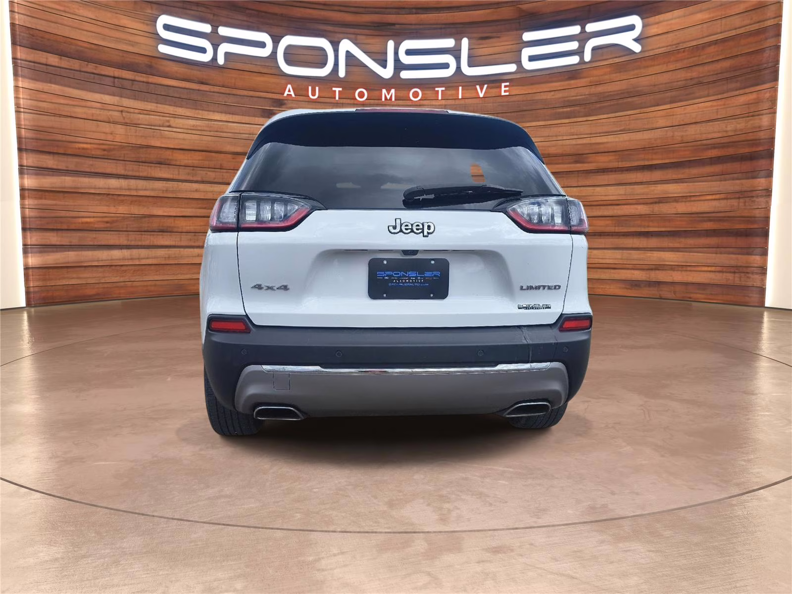 2021 Bright White Clearcoat Jeep Cherokee Limited 4X4 SUV