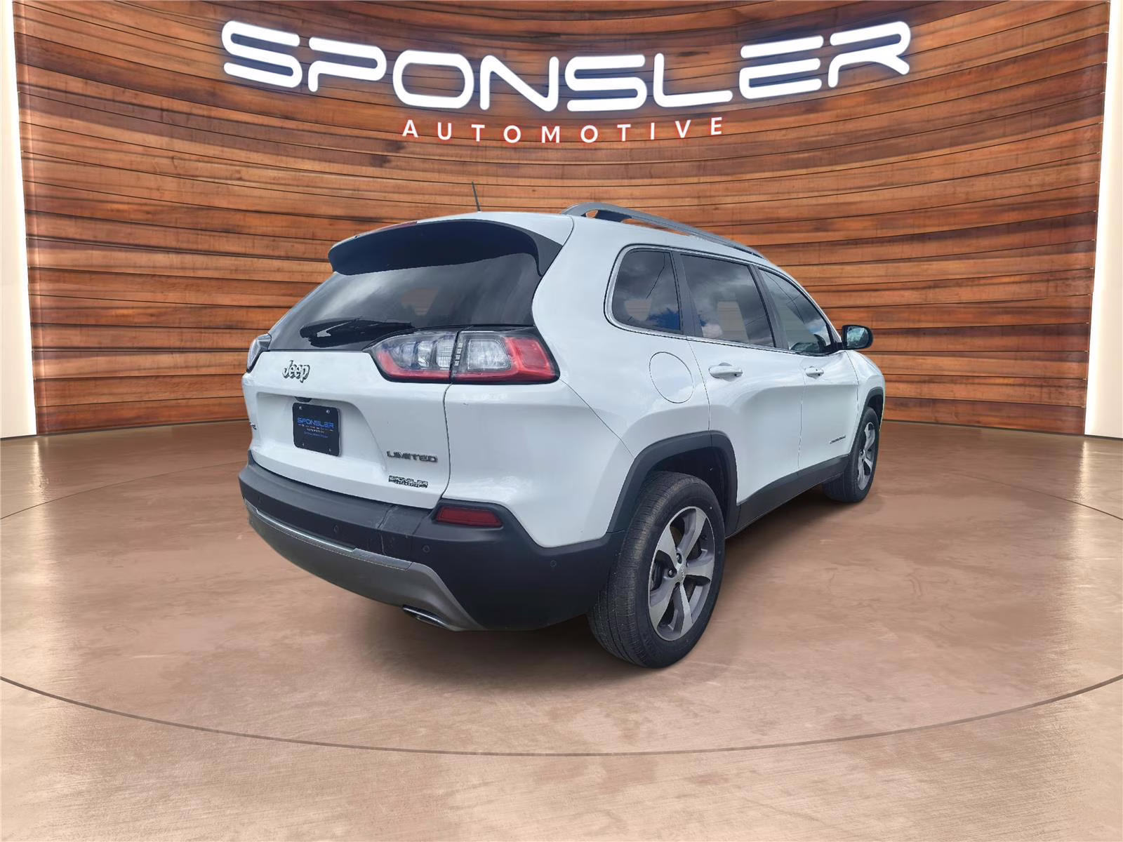 2021 Bright White Clearcoat Jeep Cherokee Limited 4X4 SUV