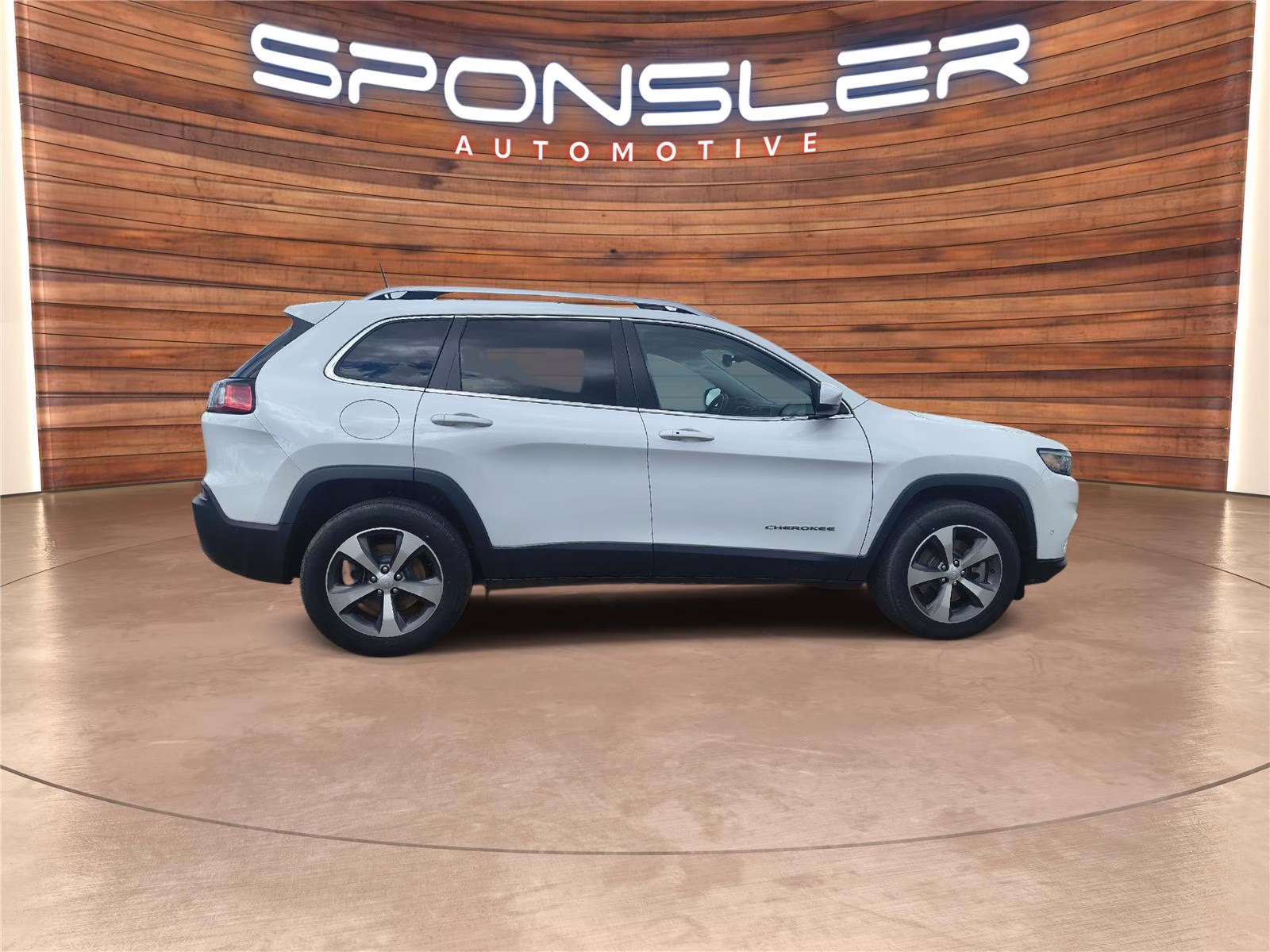 2021 Bright White Clearcoat Jeep Cherokee Limited 4X4 SUV