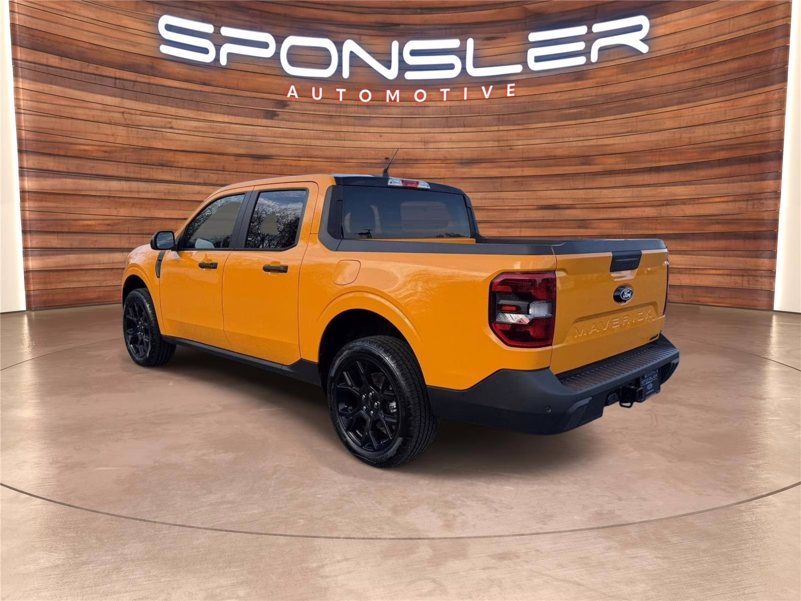 2026 Orange Fury Metallic Tri-Coat Ford Maverick XLT AWD Truck