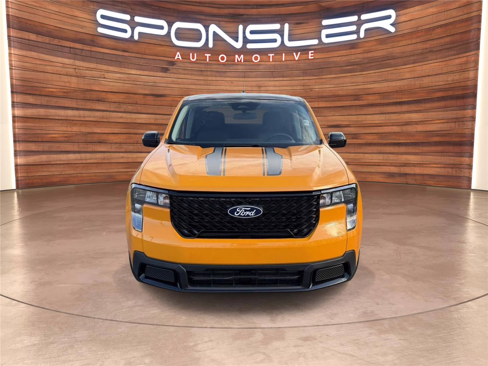 2026 Orange Fury Metallic Tri-Coat Ford Maverick XLT AWD Truck