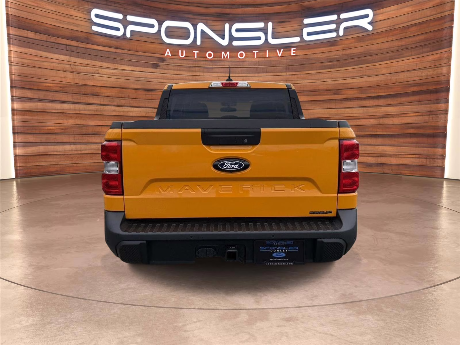 2026 ORANGE FURY METALLIC Ford Maverick XLT AWD Truck