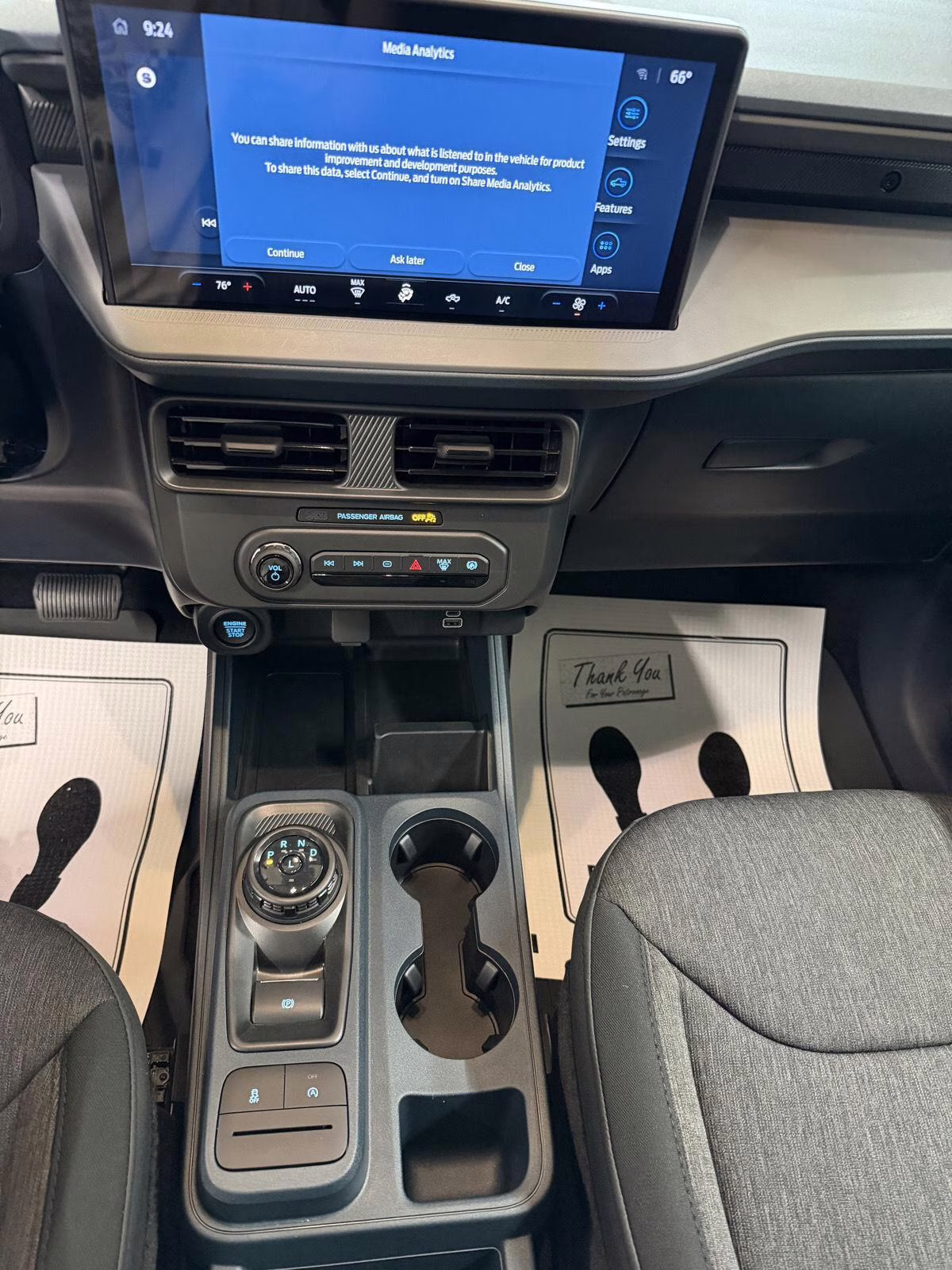 2026 Orange Fury Metallic Tri-Coat Ford Maverick XLT AWD Truck