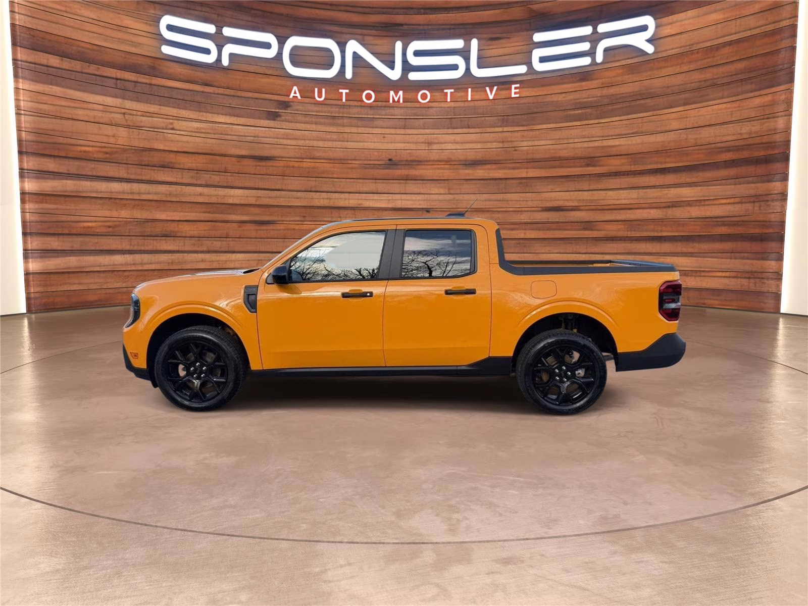 2026 Orange Fury Metallic Tri-Coat Ford Maverick XLT AWD Truck