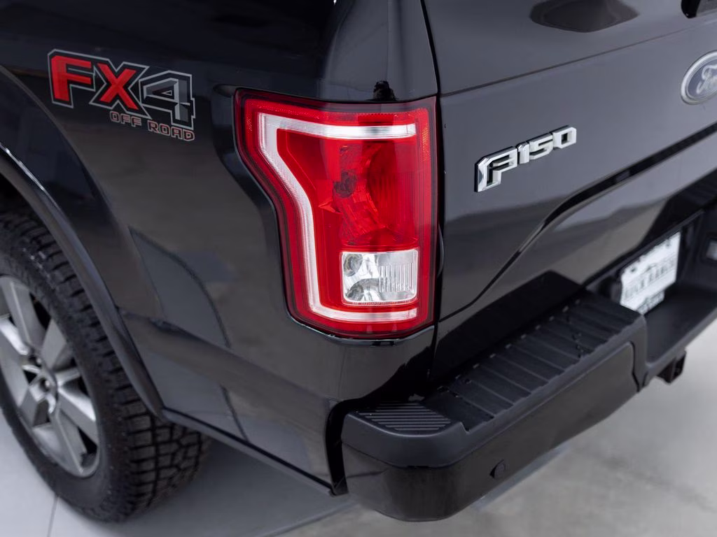 2017 Black Ford F-150 XLT 4X4 Truck