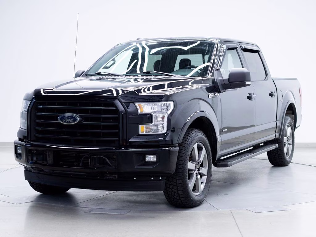 2017 Black Ford F-150 XLT 4X4 Truck