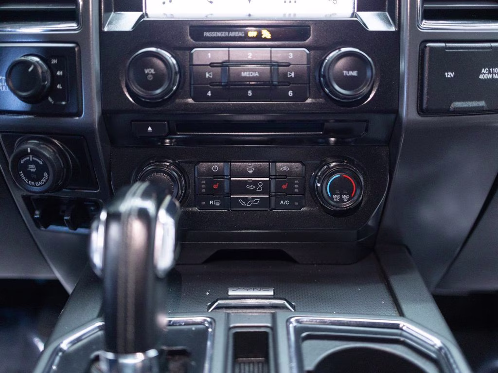 2017 Black Ford F-150 XLT 4X4 Truck