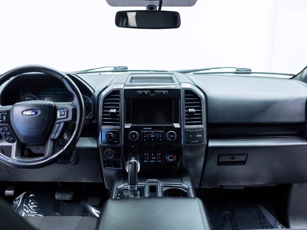 2017 Black Ford F-150 XLT 4X4 Truck