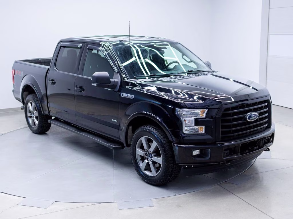 2017 Black Ford F-150 XLT 4X4 Truck
