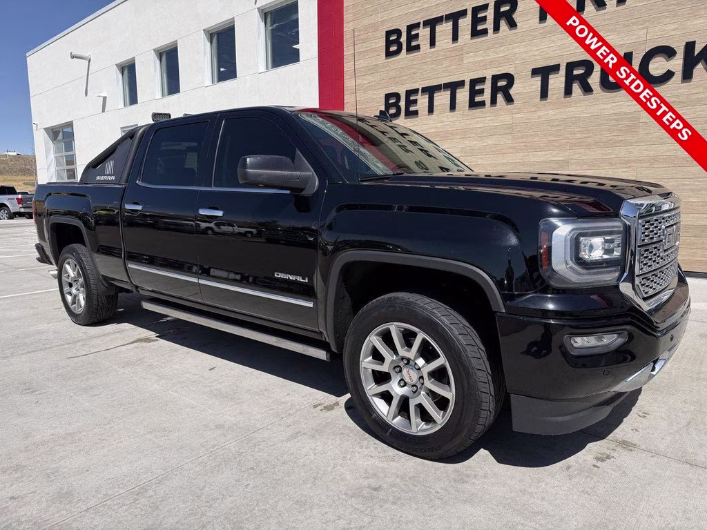 2018 Black GMC Sierra 1500 Denali 4X4 Truck