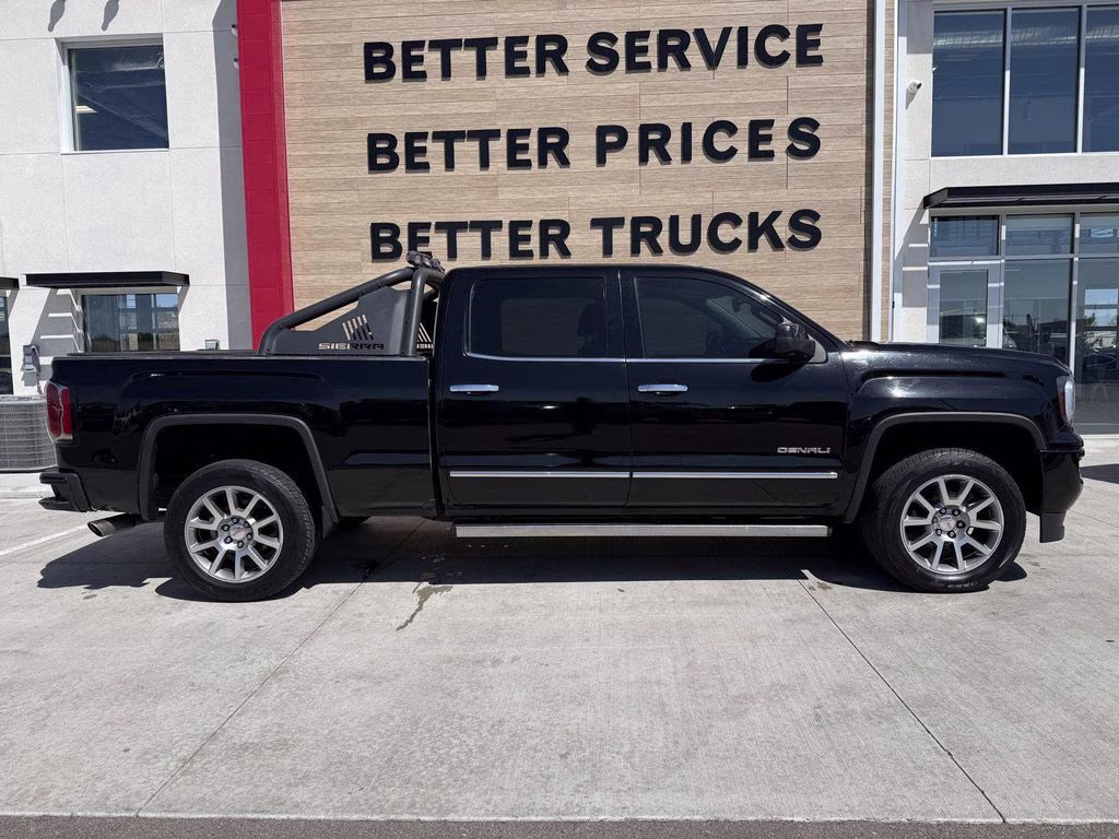 2018 Black GMC Sierra 1500 Denali 4X4 Truck