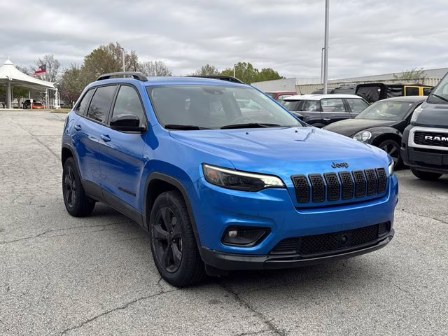2023 Hydro Blue Pearlcoat Jeep Cherokee Altitude Lux 4X4 SUV