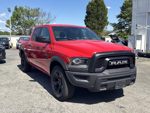 2024 Flame Red Clearcoat Ram 1500 Classic Warlock RWD Truck
