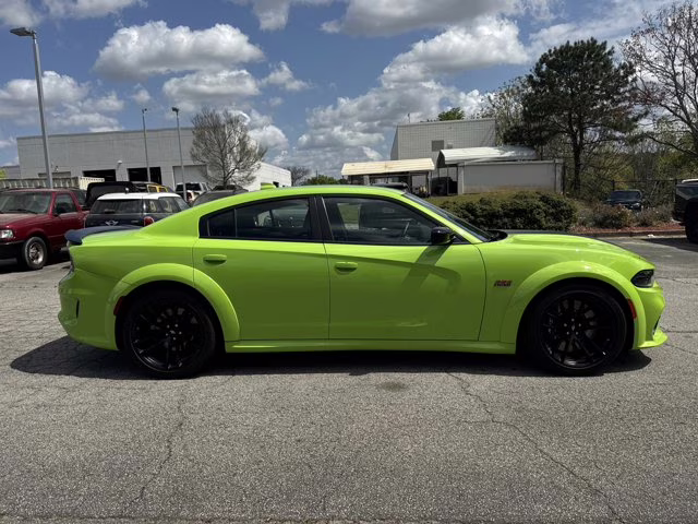 2023 Sublime Metallic Clearcoat Dodge Charger Scat Pack Widebody RWD Sedan