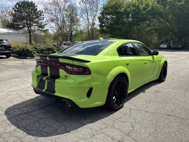 2023 Sublime Metallic Clearcoat Dodge Charger Scat Pack Widebody RWD Sedan