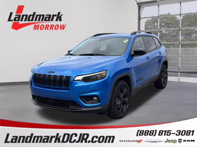 2023 Hydro Blue Pearlcoat Jeep Cherokee Altitude Lux 4X4 SUV