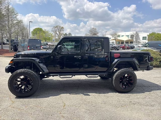 2023 Black Clearcoat Jeep Gladiator Willys 4X4 Truck
