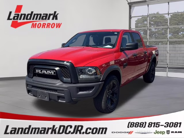 2024 Flame Red Clearcoat Ram 1500 Classic Warlock RWD Truck