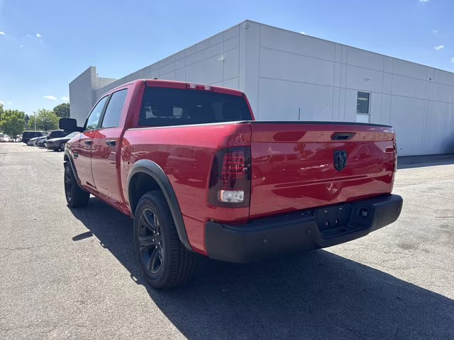 2024 Flame Red Clearcoat Ram 1500 Classic Warlock RWD Truck