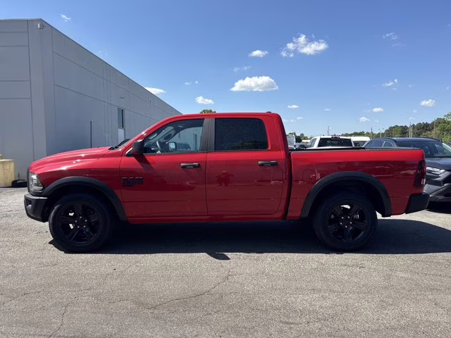 2024 Flame Red Clearcoat Ram 1500 Classic Warlock RWD Truck