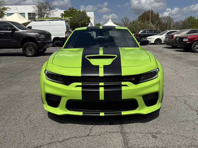 2023 Sublime Metallic Clearcoat Dodge Charger Scat Pack Widebody RWD Sedan