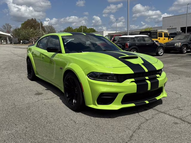2023 Sublime Metallic Clearcoat Dodge Charger Scat Pack Widebody RWD Sedan