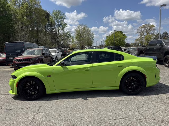 2023 Sublime Metallic Clearcoat Dodge Charger Scat Pack Widebody RWD Sedan