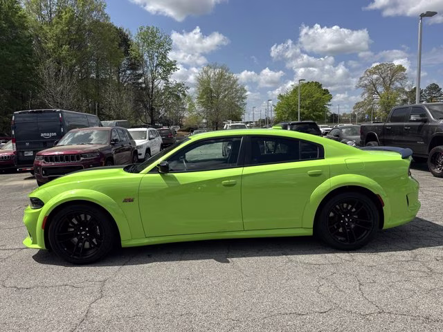 2023 Sublime Metallic Clearcoat Dodge Charger Scat Pack Widebody RWD Sedan