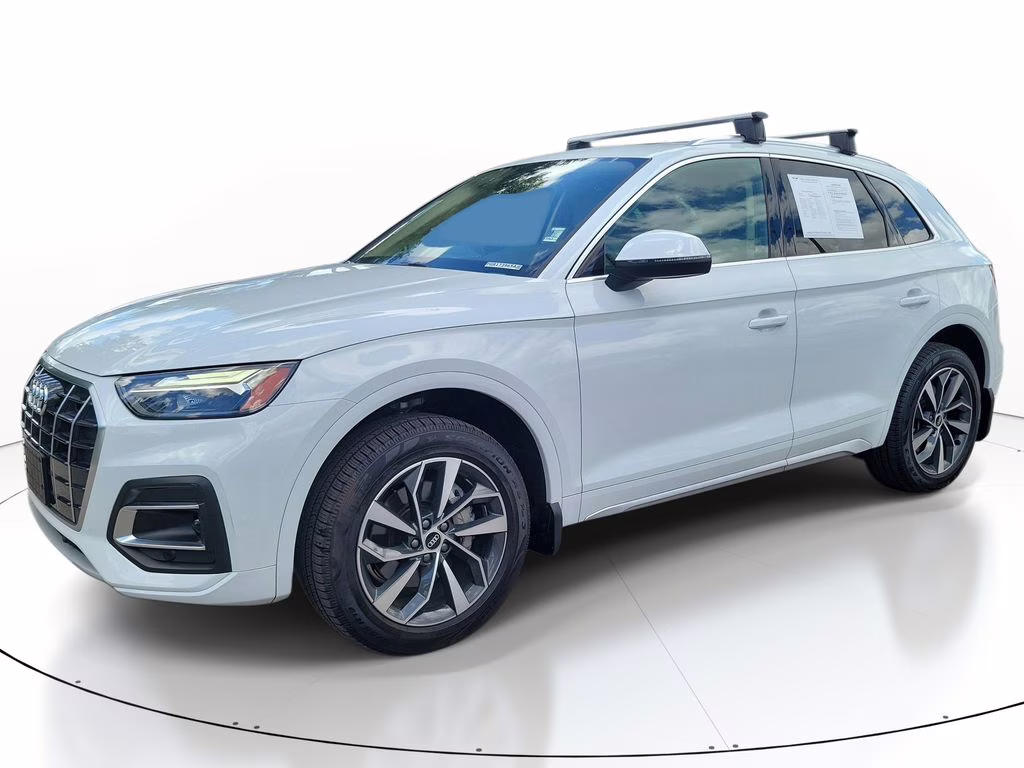 2021 Glacier White Metallic Audi Q5 Premium AWD SUV