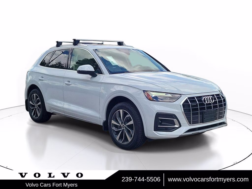 2021 Glacier White Metallic Audi Q5 Premium AWD SUV