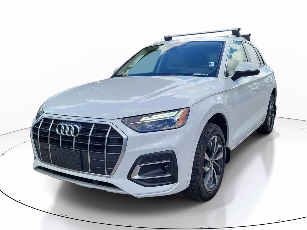 2021 Glacier White Metallic Audi Q5 Premium AWD SUV