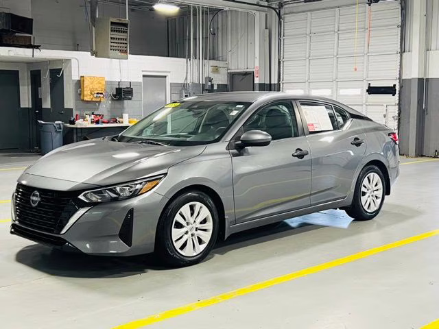 2024 Gun Metallic Nissan Sentra S FWD Sedan