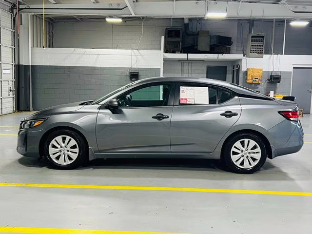 2024 Gun Metallic Nissan Sentra S FWD Sedan