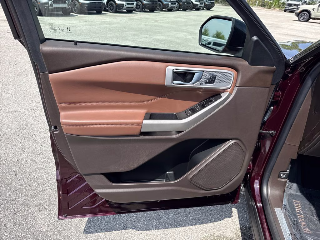 2023 Jewel Red Metallic Tinted Clearcoat Ford Explorer King Ranch 4X4 SUV