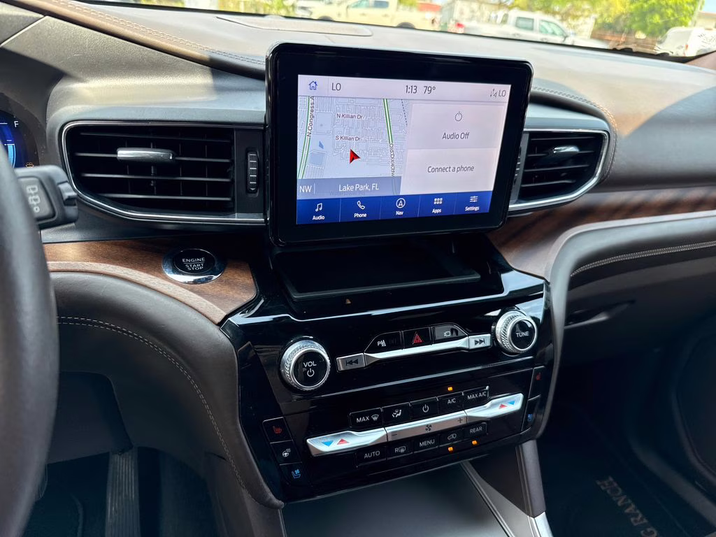 2023 Jewel Red Metallic Tinted Clearcoat Ford Explorer King Ranch 4X4 SUV