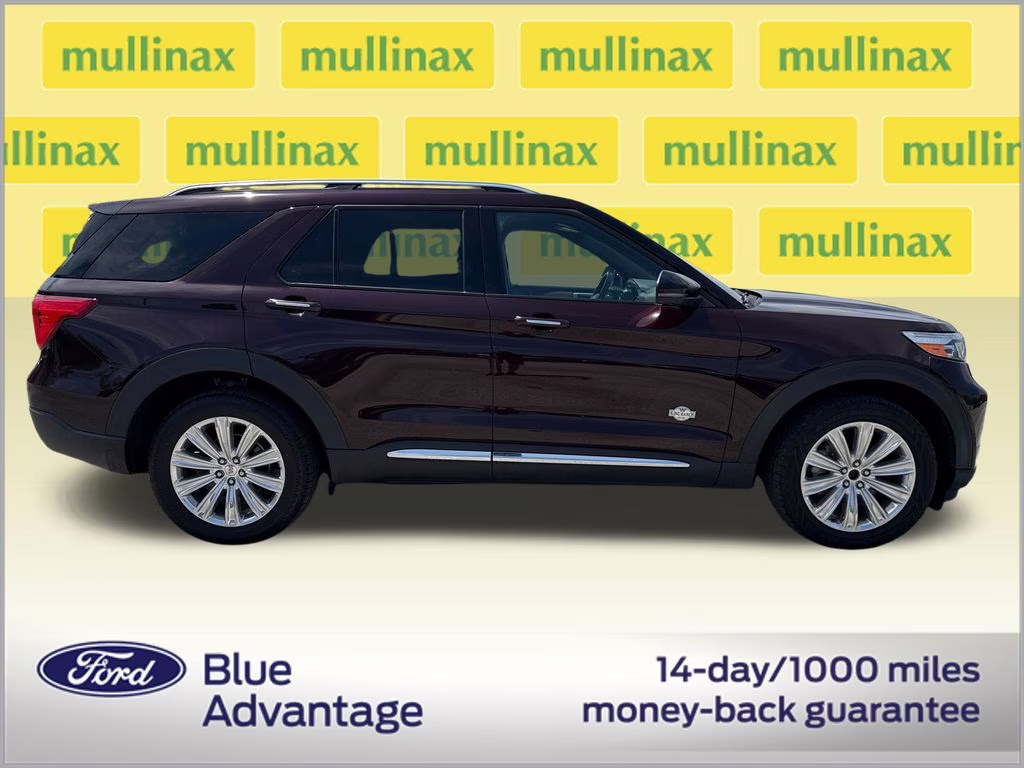 2023 Jewel Red Metallic Tinted Clearcoat Ford Explorer King Ranch 4X4 SUV