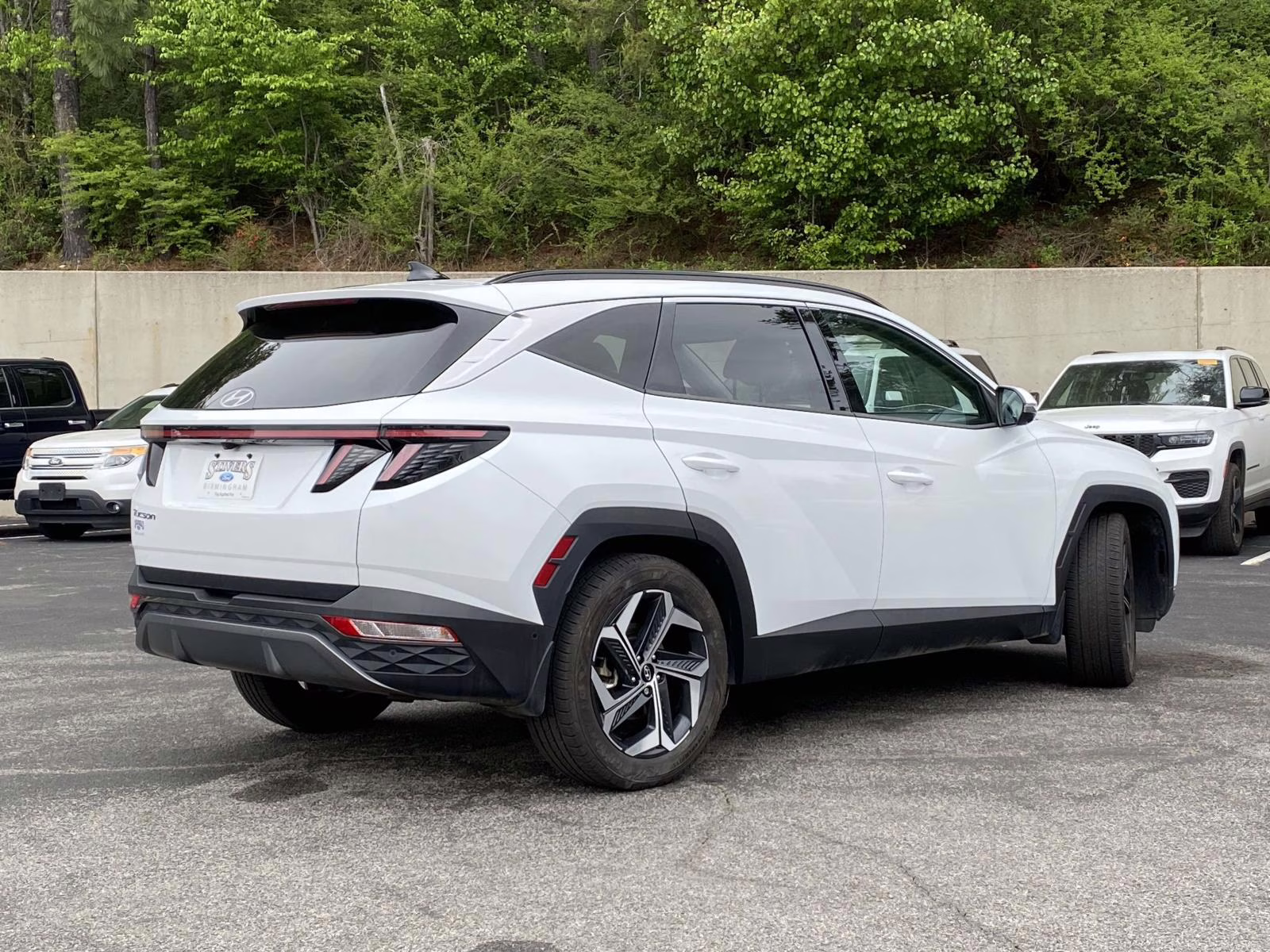 2022 Quartz White Hyundai Tucson Limited FWD SUV