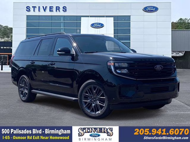 2026 Black Metallic Ford Expedition Max Platinum 4X4 SUV