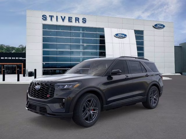 2026 Agate Black Metallic Ford Explorer ST 4X4 SUV