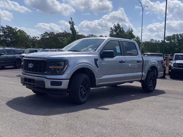 2026 Iconic Silver Metallic Ford F-150 STX 4X4 Truck